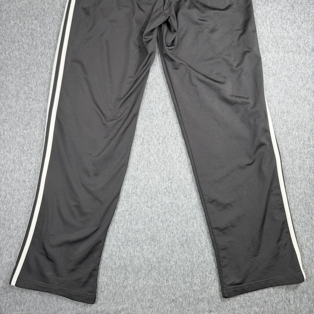Adidas Pants Mens M Black Primegreen Essentials Open Hem Warm Up‎ Soccer Track